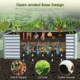 thumbnail image 3 of Aukfa Galvanized Raised Garden Bed Outdoor, Metal Planter Box for Vegetables/Flowers/Herbs, 6x3x1FT, 3 of 8