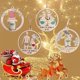 thumbnail image 2 of Colgantes De Madera De Navidad Árbol De Navidad Creativo Adornos Colgantes Decoraciones Para La Decoración Del Hogar 5 Uds sonducket HA039370-05, 2 of 6
