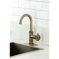 thumbnail image 2 of Kingston Brass KSD8503CG Fuller Single-Handle Bar Faucet, Antique Brass, 2 of 6