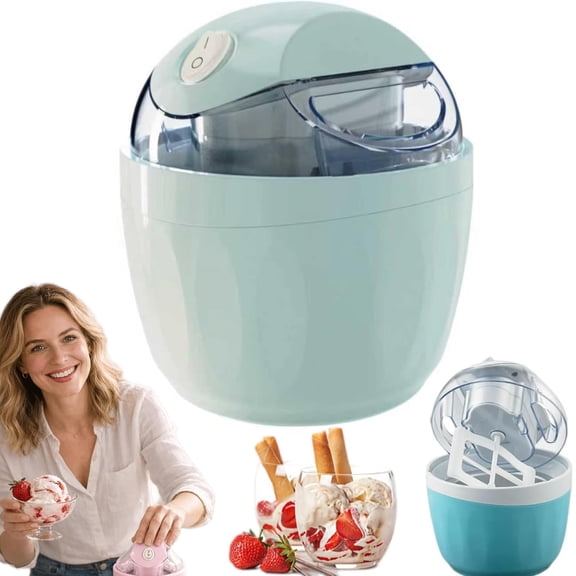 Mini Ice Cream Maker For Home, Ice Cream Maker Freezing Mug,Frozen Yogurt,Personal Compact Ice Cream Maker For Family,Party, Dorms
