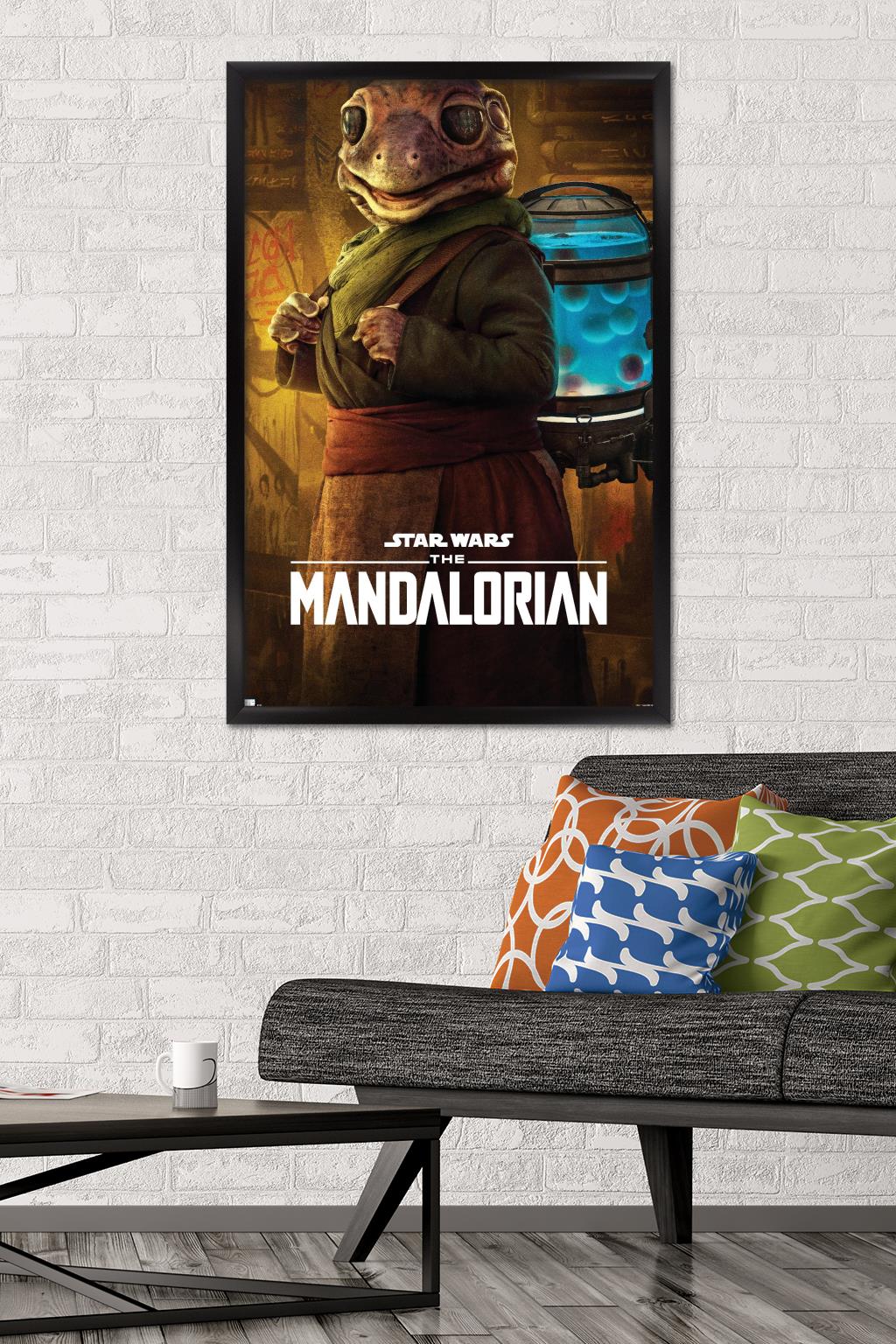 Star Wars: The Mandalorian Season 2 - Frog Lady Wall Poster, 22.375" x 34", Framed