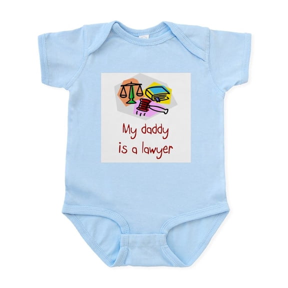 CafePress - Lawyer Infant Bodysuit - Baby Light Bodysuit, Size Newborn - 24 Months
