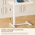 thumbnail image 2 of GIANNA Overbed Bedside Table & Chair, Adjustable Hospital & Home Use Bed Table with Wheels, Rolling Laptop Table, Mobile Standing Desk, 2 of 7