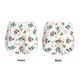 thumbnail image 3 of Balery happy new year Raccoon Pantalones cortos deportivos para mujer con forro y dos bolsillos, elásticos, para entrenamiento, gimnasio, yoga-X-Large, 3 of 7