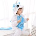 thumbnail image 1 of Kigurumi-pijamas de animales para niños y niñas, ropa de dormir de invierno para niños de 4, 6, 8, 10 y 12 años, disfraz de unicornio y gato, 1 of 4