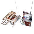 thumbnail image 1 of HAKIDZEL 1 Set Diy Wood Crafts Science Projects Engineering Projects Assembled Science Technology Toy 5.1x2.2x1.8in, 1 of 7