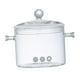 thumbnail image 3 of Olla de vidrio para cocinar con tapa Juego de ollas de vidrio Utensilios de cocina multifuncionales Olla para estufa para frutas Camping RV Viajes Coc claro 1300ml, 3 of 9