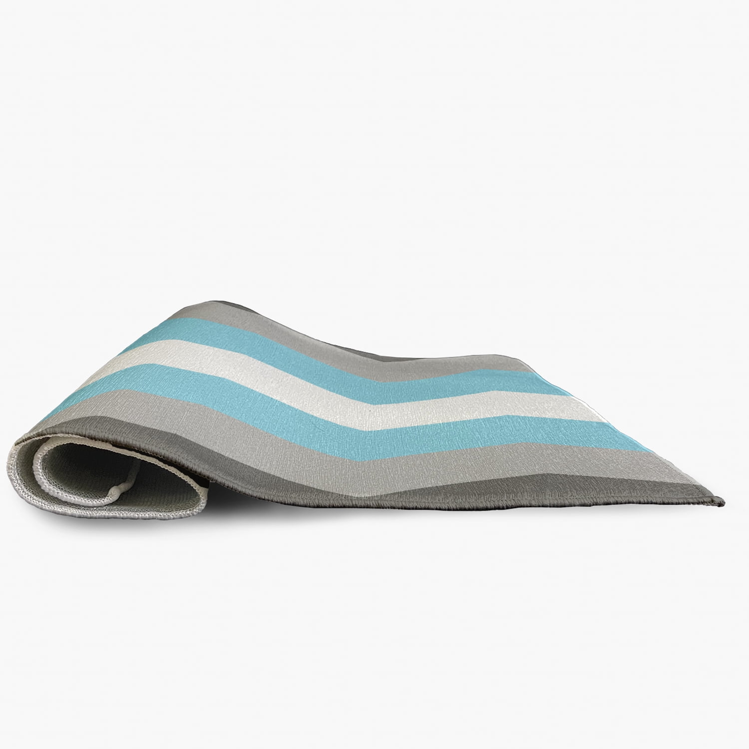 Simply Daisy 3' x 5' Demi Boy Chevron Demi Boy Chevron Chenille Indoor/Outdoor Rug