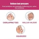 thumbnail image 4 of Toe Separator, Bunion Corrector, Toe Straightener, Metatarsal Pads, Bunion Corrector Cushion, for Straighten Overlapping Toes, Hammer Toe, Calluses, B, 4 of 5