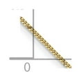 thumbnail image 4 of Auriga Fine Jewelry 14K Yellow Gold .9mm Curb Chain Necklace 13inch for Women, 4 of 4