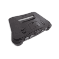 thumbnail image 3 of Nintendo 64 - N64 Videojuegos Consola System with 2 Pack Retrofam N64 Controller Negro & Gris (Reacondicionado), 3 of 6