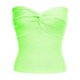thumbnail image 5 of Fiudx Camisetas para Mujer Top de Punto Roscado de Color Sólido Sin Tirantes Sexy para Mujer, 5 of 5