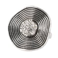 thumbnail image 2 of Opvise Boho Vintage Women Shiny Rhinestone Wedding Party Cocktail Ring Jewelry Gift, 2 of 5