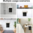 thumbnail image 6 of 3 Pcs Fine Liner Trash Bag Holder Dispenser, Wall Mounted Plastic Bag Organizer with Trash Bags 100 Counts, Garbage Bag Holder Under Sink for Bottom of Can for Kitchen Cabinet, 6 of 7