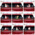 thumbnail image 4 of (1 pack) Santa Claus wiper Sticker Removable car windshield wiper Sticker Car Sticker (waving cute ELF), 4 of 4