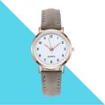 thumbnail image 3 of Wuztai Ladies Diamond-Studded Luminous Watch, Quartz Movement with Imitation Leather Strap, Fashion Women's Wristwatch, 3 of 3