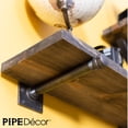 thumbnail image 5 of 1/2 In X 8 In Square Flange Shelf Bracket Kit, 4 Pack, 5 of 10