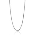 thumbnail image 4 of Collar de cadena de serpiente de plata de ley 925 Yashi simple 1 mm para regalo unisex, 4 of 5