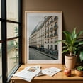 thumbnail image 6 of Biking, Rue Malebranche - Paris Île-de-France France Photography Oak Framed Wall Art Print 16 x 24 inches, 6 of 59