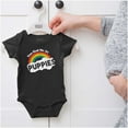 thumbnail image 5 of Had Me At Puppies Funny Rainbow Dog Romper Boys or Girls Infant Baby Brisco Brands 12M, 5 of 6
