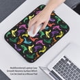 thumbnail image 6 of Pofeuu Colorful Lizards Print Laptop Carrying Case,13-15-Inch Laptop and Tablet, Sleek Design, Durable and Water-Repellent Fabric, Business Casual or School-15 inch, 6 of 8