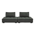 thumbnail image 6 of Saunter Tufted Fabric Fabric 2-Piece Loveseat, 6 of 6