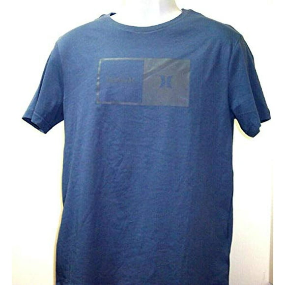 Hurley Logo Graphic Short Sleeve Tee Diffused Blue SM