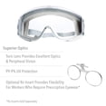 thumbnail image 4 of Gafas de seguridad Honeywell Uvex Stealth S3960HS con lente transparente, 4 of 7