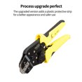 thumbnail image 4 of Riwesomey Alicates de engaste de terminales de conector TPR PP ergonómicos precisos de repuesto profesional portátil de mano Artesanía, 4 of 6