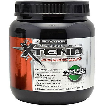 Scivation XTend intra-séance d'entraînement Catalyst Green Apple Explosion de suppléments alimentaires, 390 g
