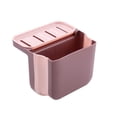 thumbnail image 1 of POINTERTECK Double Suction Cup Hanging Sink Drain Basket Fruit Storage Holder Kitchen Tool, 1 of 10