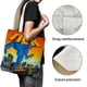 thumbnail image 3 of The Tick Bolso de tela con estampado de lienzo para mujer, bolsa de compras reutilizable y estética, con cremallera interior, regalo para mujer,40*45cm., 3 of 6