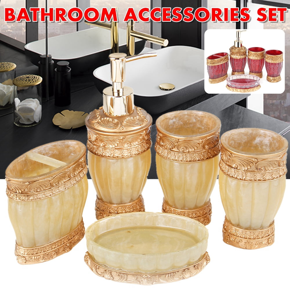 Set Of Bathroom Accessories Everything Bathroom