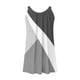 thumbnail image 3 of Vestido de Verano para las Mujeres Impreso sin Mangas Cuello Redondo, Suelto de Rodilla de Longitud Vestido Casual para la Primavera, 3 of 4