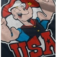 thumbnail image 5 of Popeye The Sailor Man USA Muscle Toddler Boy Girl T Shirt Infant Toddler Brisco Brands 4T, 5 of 6