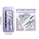 thumbnail image 3 of pstuiky Kit de geometría matemática para evitar la miopía|juego de 8 piezas de materiales escolares con caja de almacenamiento irrompible que incluye regla|transportador|goma de borrar, 3 of 6