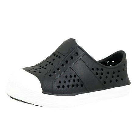 

Toddler Boys Perforated Slip-on Clogs Black - Size 5-10 - Pack of 12