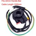 thumbnail image 2 of WYJ DJ-Motor 22mm Kill Switch Throttle Housing For 2 Stroke 50cc 60cc 66cc 80cc Motorized Bicycle Bike-0614, 2 of 6