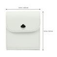 thumbnail image 3 of Miangastore Portable Camera Accessory White Pu Leather 1Set 3.93X1.57X3.54in, 3 of 9