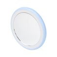 thumbnail image 3 of 12pcs Light Chips LED Lighted Travel Makeup Mirror Round Shape Battery Version Compact Makeup Mirror Sky Blue, 3 of 14