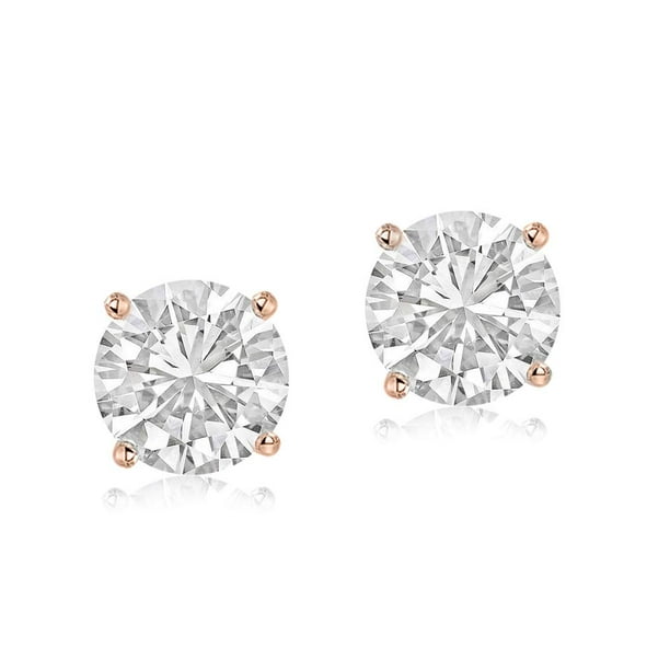 Friendly Diamonds - IGI Certified Lab Grown 1 carat Diamond Earrings ...