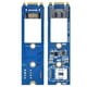 thumbnail image 4 of BRILLAR Tarjeta adaptadora convertidora Horizontal M2 a SATA M.2 NGFF SATA a SATA de 7 pines + Cable de alimentación de 4 pines, 4 of 10