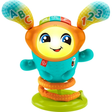 Fisher-Price Dj Bouncin’ Beats Electronic Baby &Amp; Toddler Learning Toy With Bouncing Action