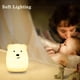 thumbnail image 3 of Luz de noche Big Bear para niños, lámpara de noche para bebés, luz de noche para niños, luz de noche portátil de silicona con control remoto/táctil/ajustable, 3 of 5