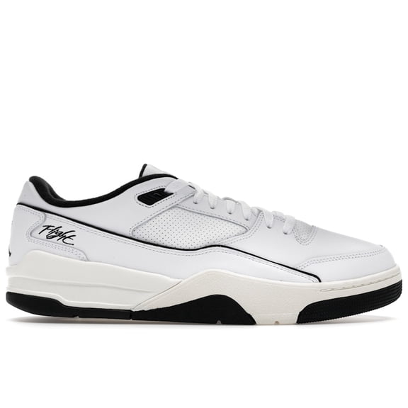 Jordan Men's Flight Court White Sail Black Shoes, from StockX