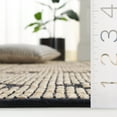 thumbnail image 5 of SAFAVIEH Natural Fiber Willis Geometric Area Rug, Natural/Black, 4' x 6', 5 of 8