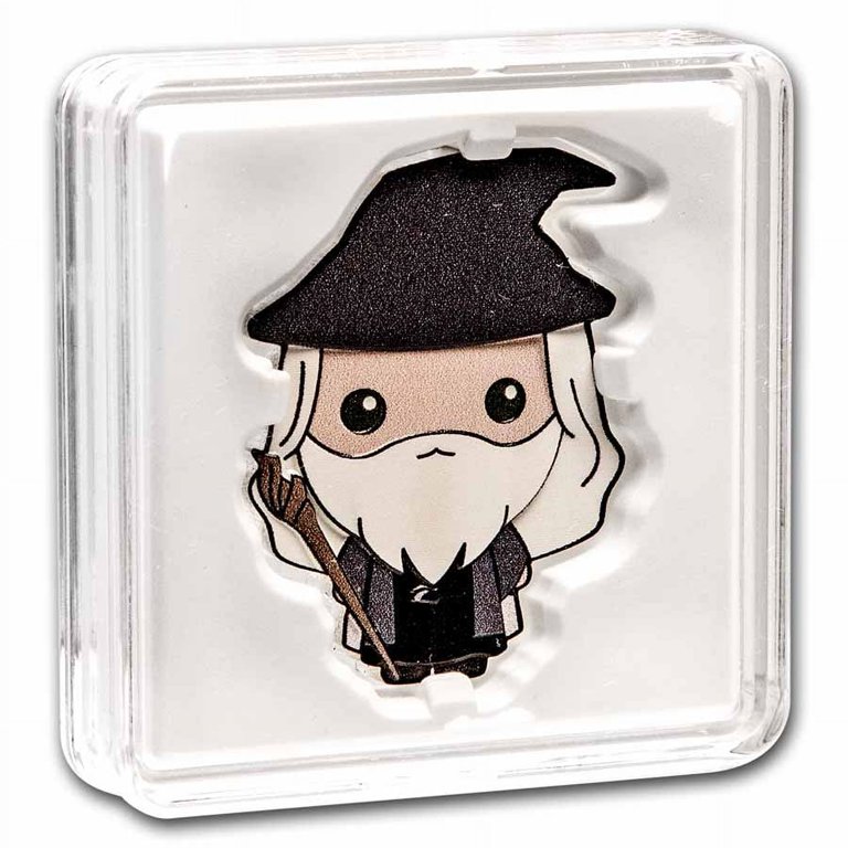 2021 Niue 1 oz Silver Chibi Coin Collection: Gandalf the Grey