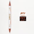 thumbnail image 1 of Colorful Pen With Double Head 10ml Metal Pearlescent Soft Pen Art Painting Pigment Pen Student Colored Line Drawing Handdrawn Curtain Pen Colorful Pens, 1 of 7