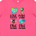 thumbnail image 4 of Inktastic Earth Day Plant a Tree Save the Bees Save the Seas Love Your Mother Earth Youth T-Shirt, 4 of 5