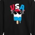 thumbnail image 3 of Instant Message - USA Popcicle - Toddler & Youth Long Sleeve Graphic T-Shirt, 3 of 6